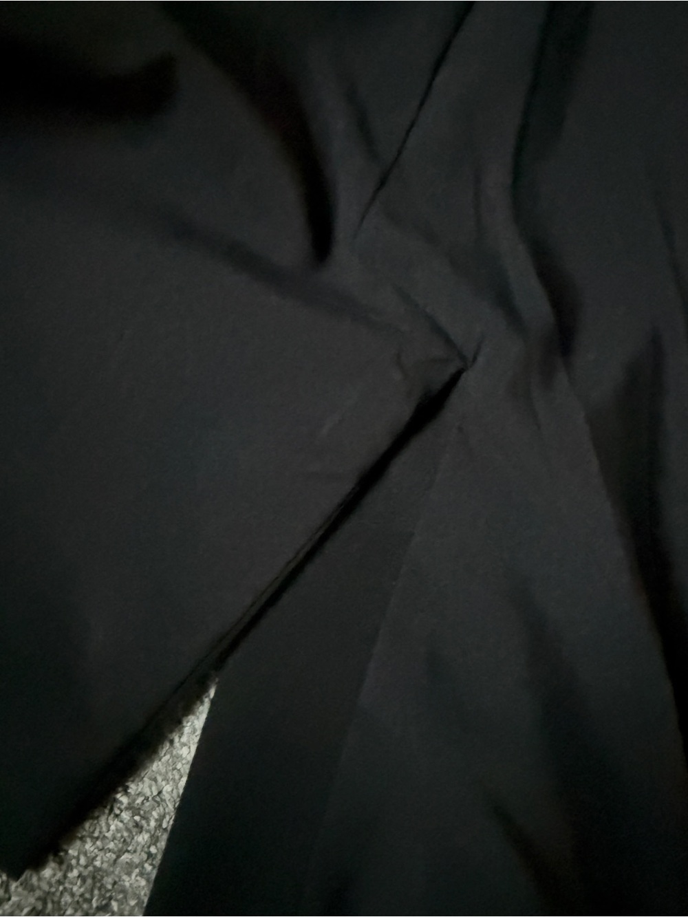 Women's Black Tailored Blazer - Single-Button Suit Jacket - Picture 3 of 5